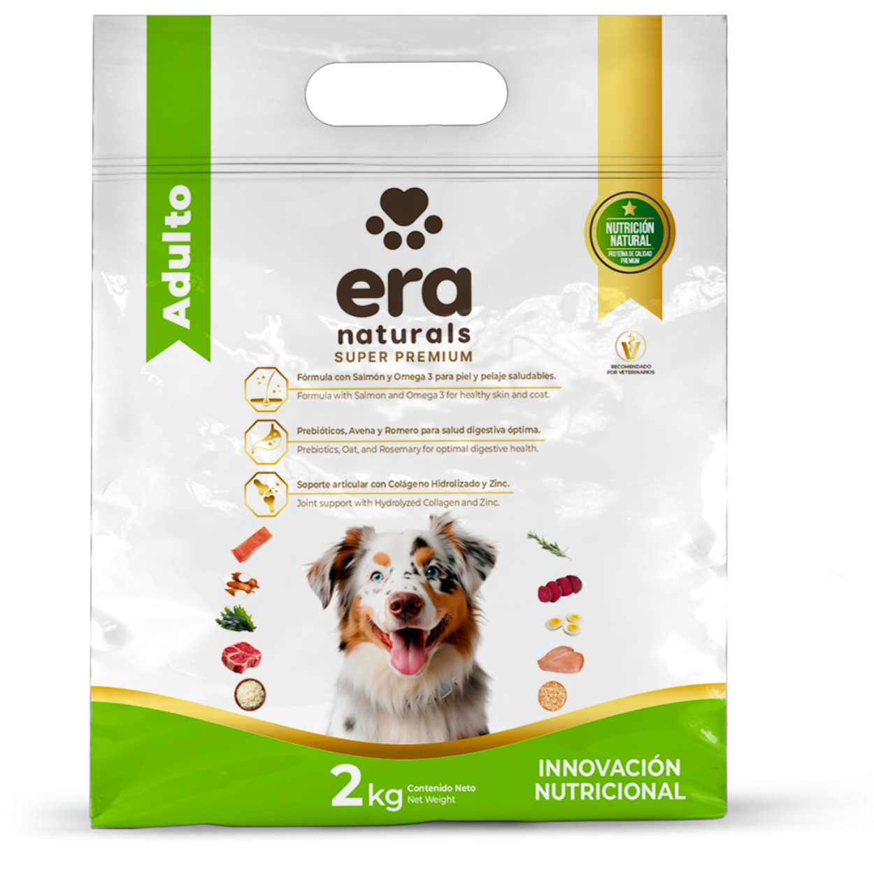 Era Naturals Adulto Raza Mediana y Grande Alimento Super Premium Era Naturals Adulto Raza Mediana y Grande Alimento Super Premium